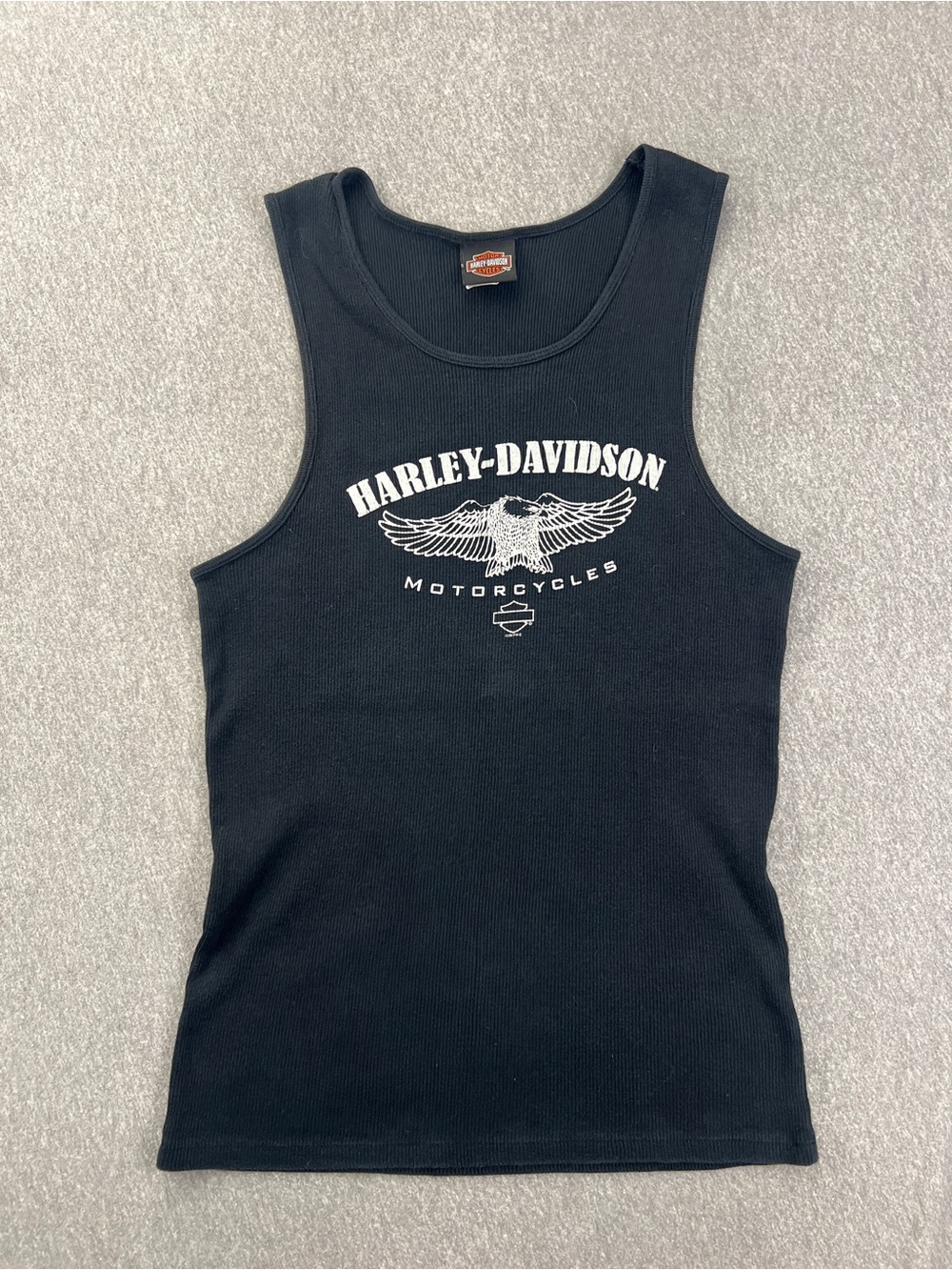 Harley-Davidson Men’s Black Logo Tank Top